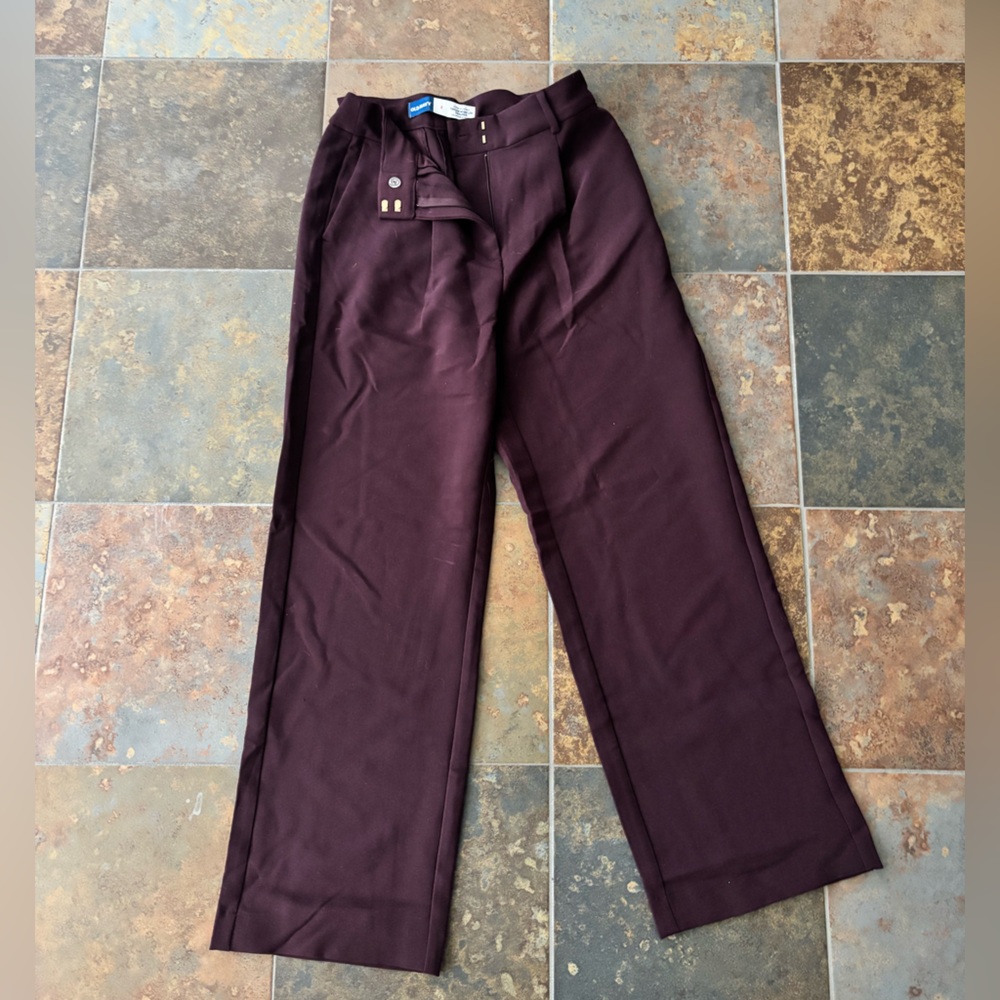 Old Navy Men's Dark Burgundy Dress Pants